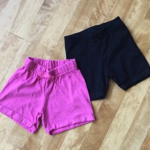 Little girls comfy shorts old navy/wonder nation